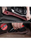 New Generation Flexible Phone Wallet Key Coin Drop Blocker Car Seat Organizer Black - 7