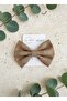 Handmade Brown Automatic Bowknot Buckle for Children, Children's Buckle - 3