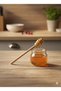 Set of 4 Wooden Honey Spoons – Natural Wooden Honey Dipper – Honey Serving Spoon - 3