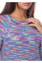 Rainbow-colored sweater - 5