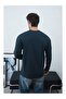 Men's Crew Neck Oversized Sweatshirt - 4