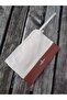 Portfolio Bag, Clutch Bag, Strap Handbag and Wallet, Natural Canvas Handbag