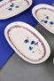 Tabak Evi Porcelain Morden Oval Boat Plate 19X11X2,50Cm 4 Pieces - 2