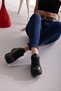 Sneaker Women's Shoes Daily Sports Casual Black Shoes - 6