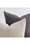 Grey Corduroy Couch Pillow Covers, 45 x 45 cm, Set of 4 - 8