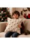 Christmas Pillow Covers 18x18 inch Set of 2 Soft Plush Christmas Tree Throw Pillow Cases - 4