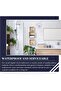 Bathroom Hanging Waterproof Shower Wall Digital Clock - White, Rope-Hung, Small - 6