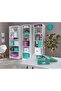 Wow Wall Clock Turquoise - 2