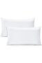 Soft Throw Insert Pillows (White, Pack of 2) 30x50 cm Polyester, 400g