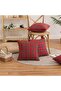 2pcs Christmas Checked Cushion Covers 45 x 45 cm (Set of 2) - 5