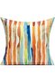 Outdoor Throw Pillow Covers, Multicolor Abstract Mid Century Modern, 18x18 in Set of 4 - 5