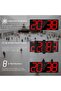 Double-Sided Digital Wall Clock - Large LED, Timer, Alarm, Temperature & Date (Red) - 6