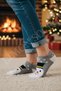 Women's Booties Christmas Socks Organic Cotton (4 Pairs) Special Production Quality Woven Christmas Gift Socks - 6