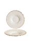 12 Pieces Porcelain Tea Saucers Model Rossen