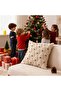 Christmas Pillow Covers 18x18 inch Set of 2 Soft Plush Christmas Tree Throw Pillow Cases - 6
