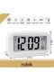 Loud Digital LED Alarm Clock - Large Display, Backlight, Temperature, Date, Snooze - 4