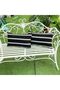 Decorative Rectangular Lumbar Pillow Cover, 12 x 24 in, Black/Mixed Off White - 7