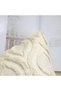 Set of 2 Faux Fur Cushion Covers 65 x 65 cm, Soft Plush Velvet, Beige - 4