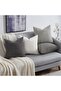 Grey Corduroy Couch Pillow Covers, 45 x 45 cm, Set of 4 - 2