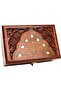 Handmade Wooden Jewellery Box - 6 inches (Brown 02)