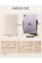 Luxury Leather Portable Jewelry Storage Book (Cream White) - 6
