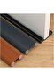 2PCS Door Draft Stopper 95cm - Adjustable, Washable, Cuttable (Black) - 2