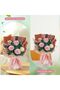 3 Real Roses Eternal Preserved Bouquet - Handcrafted Small Floral Arrangement (Pink) - 8