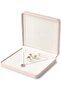 Luxury PU Leather Jewelry Storage Box - Pink - 5
