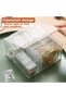 Transparent Jewelry Storage Box, Clear Acrylic Drawer Organizer with 60 Bags for Jewelry, Eas - 2