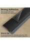 39"x2.2" Under Door Draft Stopper with Brush (Black, 78") - 6