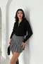 Basic Bluzan Cut Button Detailed Polo Neck Knitwear Sweater Aw25Kz0119 - 7