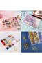 36 Grids Clear Plastic Organizer Jewelry Box with Adjustable Dividers - 6