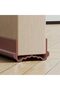 Door Draft Stopper, 100 cm Cuttable Under Door Draft Blocker (Brown)