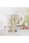 Jewelry Holder Organizer, 3-Tier Necklace & Earring Display with White Tray - Gold - 7