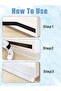 Door Draft Stopper Bottom Seal - 37" White - 6