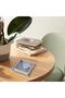 Leather Organizer Tray Set - 2 Pieces PU Leather Catchall - 5