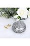 Metal Round Vintage Jewelry Box - Small Trinket & Ring Organizer - 4