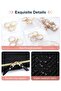 Jewelry Travel Organizer Case, Transparent Ring Binder Storage for Necklaces, Earrings, Rings - 5