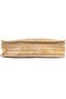 Satin Fabric Jewelry Organizer with 6 Pouches, 25x20x8 cm (Golden) - 3