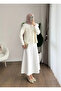 كارديجان أنجورا بياقة دانتيل - أبيض - 4