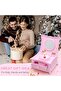 Kids Musical Jewelry Box with Ballerina and Mini Mirror (Pink) - 4