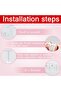 Acrylic Earring Holder 2pcs T-Bar Jewelry Display Stand - 4
