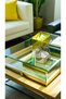 Hexagon Gold Glass Jewelry Box - Vintage Keepsake for Rings, Earrings & Trinkets - 6