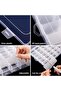 36 Grids Clear Plastic Organizer Jewelry Box with Adjustable Dividers - 3