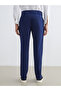 Lcwaikiki classic navy blue slim fit men's chino pants - 4