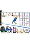Ninja Obstacle Course Kit - Outdoor Ninja Warrior Training Equipment for Kids - 4