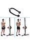 Tricep Rope Cable Attachment with Carabiner