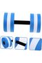 Aquatic Exercise Dumbbells Aqua Fitness Barbells (Blue) - 3