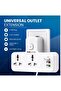 3-in-1 Power Strip SC2311 – 2 Universal Outlets, USB-C PD 20W, QC3.0 - 2