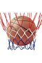 Wall‑Mounted Basketball Hoop Rim with Net (Indoor/Outdoor)